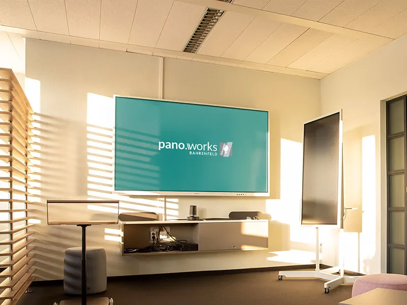 pano.works Technik Samsung Smartscreen